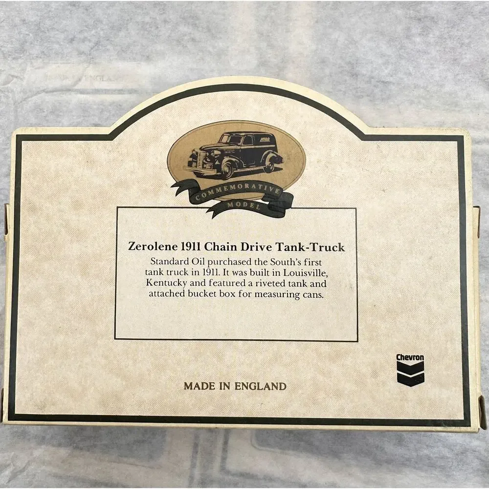 A61 Vintage Chevron Commemorative Diecast Truck Lot of 6 England New